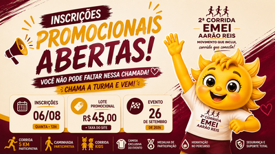 2ª Corrida EMEI Aarão Reis